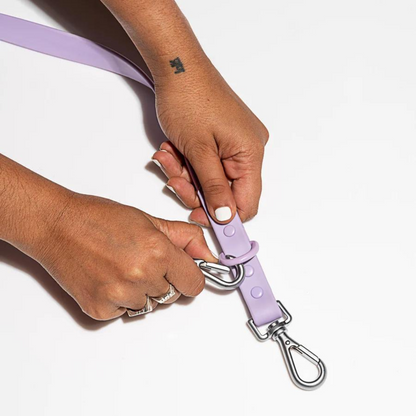 PVC Leash - Lilac | Waterproof & Easy To Clean - Roo Roo Pets