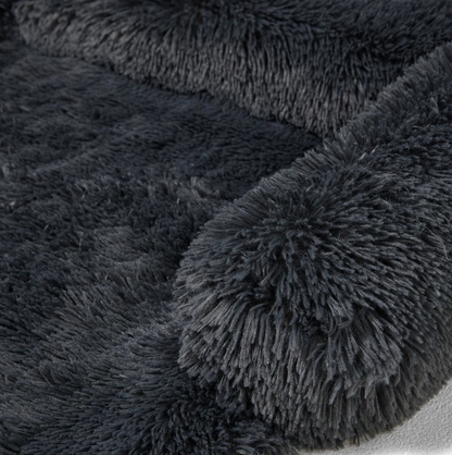 Sofa Buddy Calming Faux Fur Dog Bed