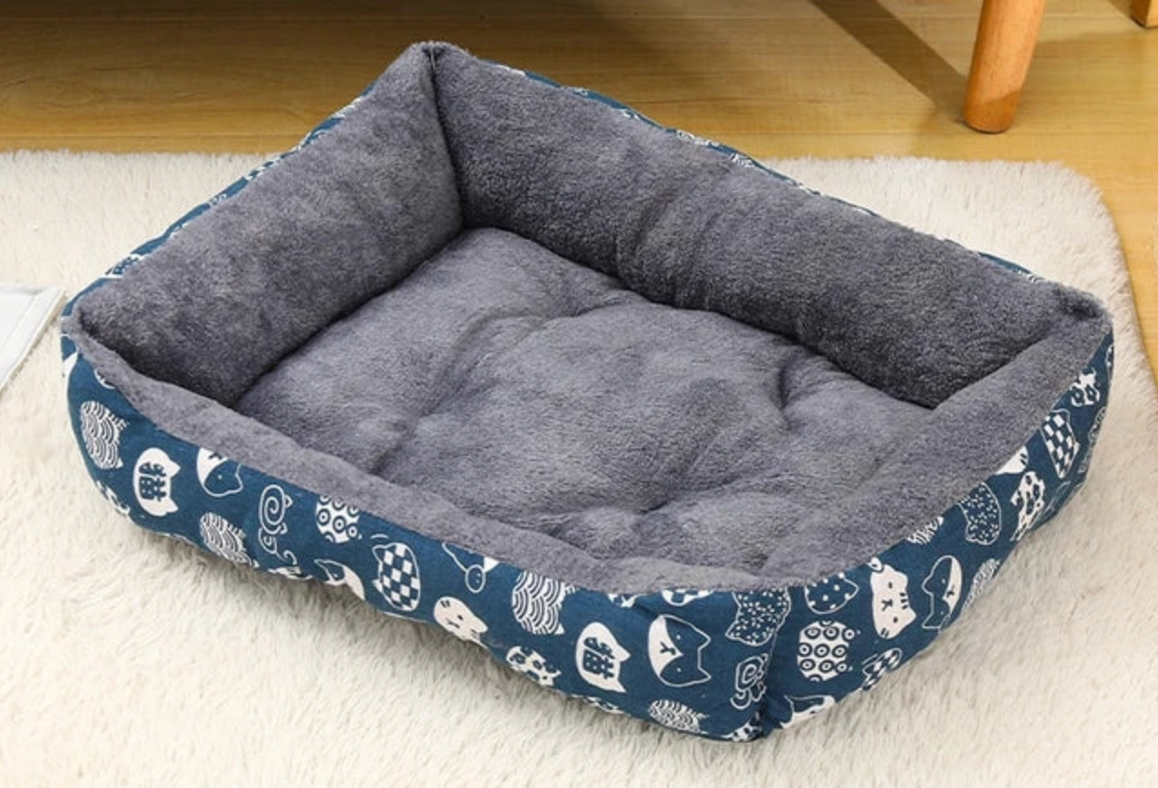 Patterned Dog Bed | Comforting And Calming