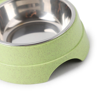 Double Water & Feeder Bowl | Stainless Steel - Roo Roo Pets