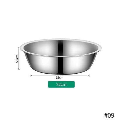 Stainless Steel Dog 2in1 Food & Water Bowl 